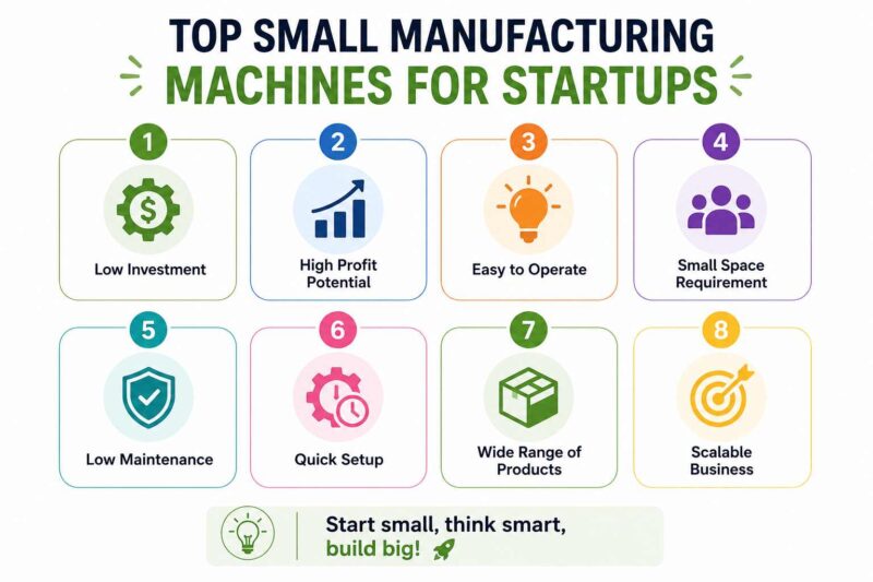 small manufacturing machines